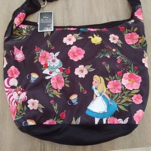 Alice in Wonderland crossbody/messenger style bag